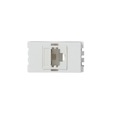 TOMA INFORMATICA RJ-45 CAT 5E BCO SIMON