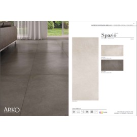 PISO SPAZIO GRIGIO 75X150 CM 1.13 M2/CAJA RECTIFICADO ARKO*****