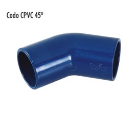 CODO 1 X 45 CPVC AZUL