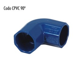 CODO 1 1/2 X 90 CPVC AZUL