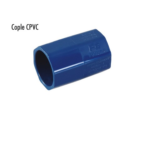 COPLE 1 1/4" CPVC AZUL