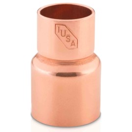 REDUCCION BUSHING 1/2 X 3/8 COBRE