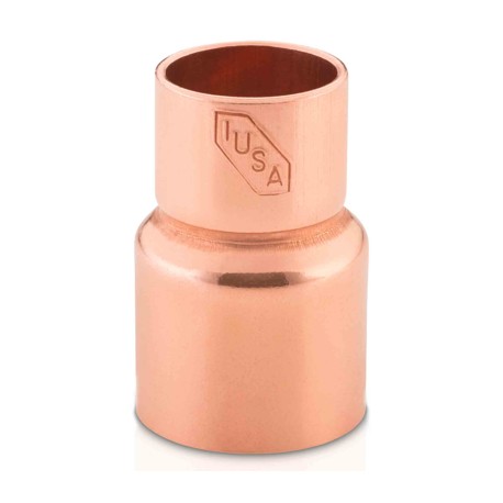 REDUCCION BUSHING 1/2 X 3/8 COBRE