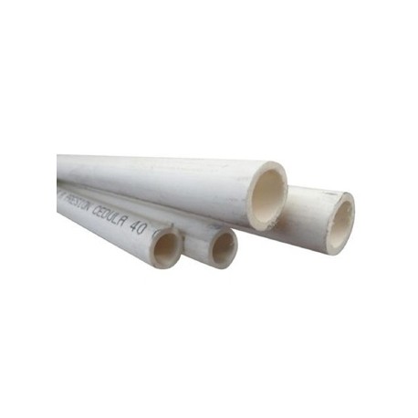 TUBO PVC C-40 6" HCO CEM INGLES (6 MTS)