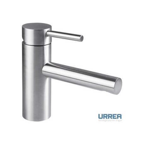 MONOMANDO CORTO PARA LAVABO CROMO 9033INOX.9 URREA