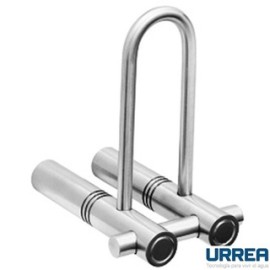 PORTAROLLO VERTICAL INOX F-9815 URREA***L