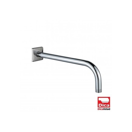 BRAZO REDONDO DE 30 CM A PARED CON CHAPETON 4552BRC DICA