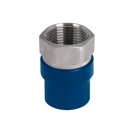 ADAPTADOR HEMBRA ½ C/INST BRONCE CPVC AZUL