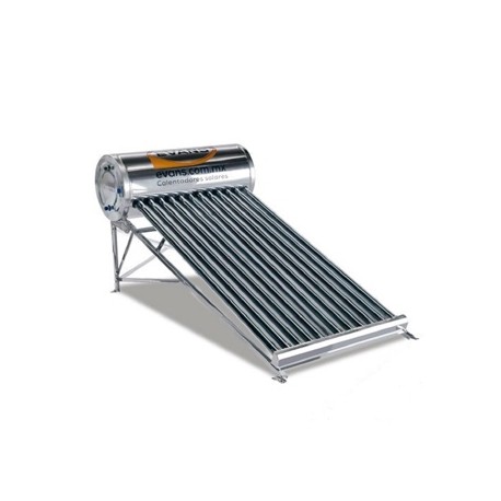 CALENTADOR SOLAR BAJA PRESION 120 LTS 12 TUBOS CST120LNP INOXIDABLE EVANS