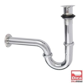 CESPOL A. INOX CON CONTRA P/ LAVABO F-4211 DICA