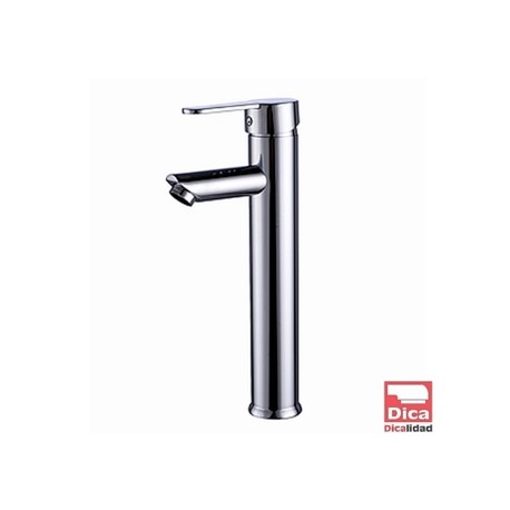 MONOMANDO ALTO PARA LAVABO CROMO F-4439 DICA