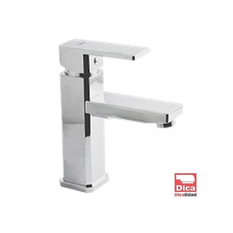 MONOMANDO CORTO ECOLOGICO  PARA LAVABO CROMO F-4452TS DICA