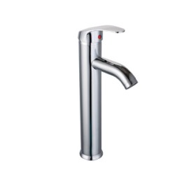 MONOMANDO ALTO PARA LAVABO CROMO F-4435 DICA