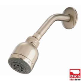 REGADERA 4508B.9 AC/INOX LIMP FACIL DICA*****