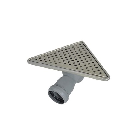 COLADERA TRIANGULAR AC INOX C/TRAMPA 185X185X255 MM F-540 DINASTY