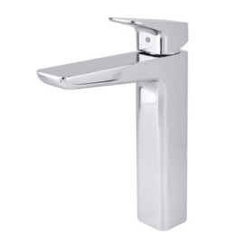 MONOMANDO ALTO PARA LAVABO FONTE CROMO F-21.2156.21 STANZA