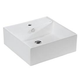 LAVABO CASSIA S/ PONER BLANCO ORION LV1035A