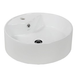 LAVABO NEO X (CON REBOSADERO) BLANCO ORION LV1022A