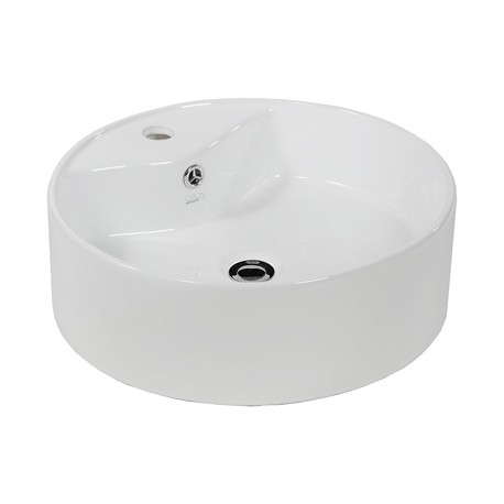 LAVABO NEO X (CON REBOSADERO) BLANCO ORION LV1022A