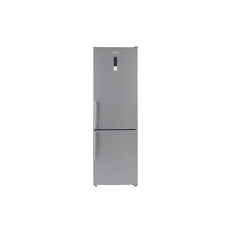 REFRIGERADOR AC INOX CON ANTIHUELLAS CONGELADOR INFERIOR MOD NFL 340 40672012 TEKA*****113410006