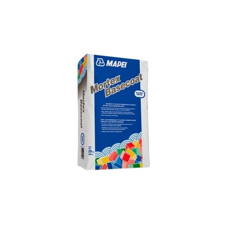 MORTEX BASE COAT BLANCO, SACO 20 KG MAPEI